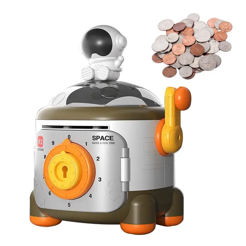 Hand Crank Money Boxes Coin Cash Box With Night Light Design Cute Spaceman Home Decor Toys Gift Desk Accessories Toys Gift For
Hand Crank Money Boxes Coin Cash Box With Night Light Design Cute Spaceman Home Decor Toys Gift Desk Accessories Toys Gift For