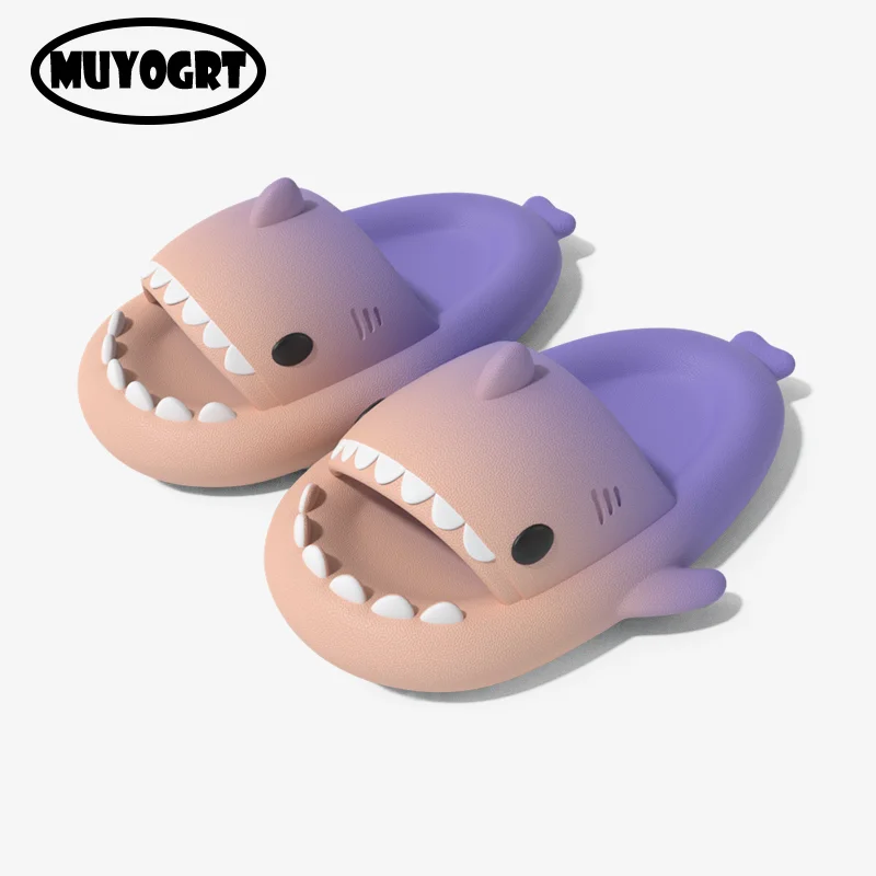 Men Women Summer Beach Slippers Gradient Shark Slides Fashion Outdoor Indoor Eva Soft Flip Flops Male Thick Sole Anti-Slip Shoes
Men Women Summer Beach Slippers Gradient Shark Slides Fashion Outdoor Indoor Eva Soft Flip Flops Male Thick Sole Anti-Slip Shoes