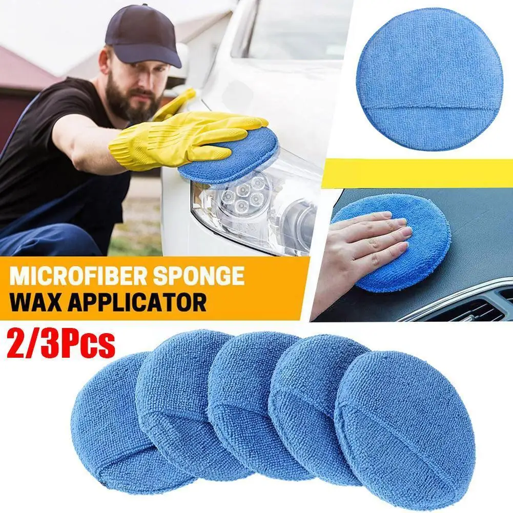 2/3pcs 5-inch Round Car Care Microfiber Pocket Sponge Applicator Wax Car Auto Detailing Pad Polishing Hand Car Pad Polish M6D4
2/3pcs 5-inch Round Car Care Microfiber Pocket Sponge Applicator Wax Car Auto Detailing Pad Polishing Hand Car Pad Polish M6D4