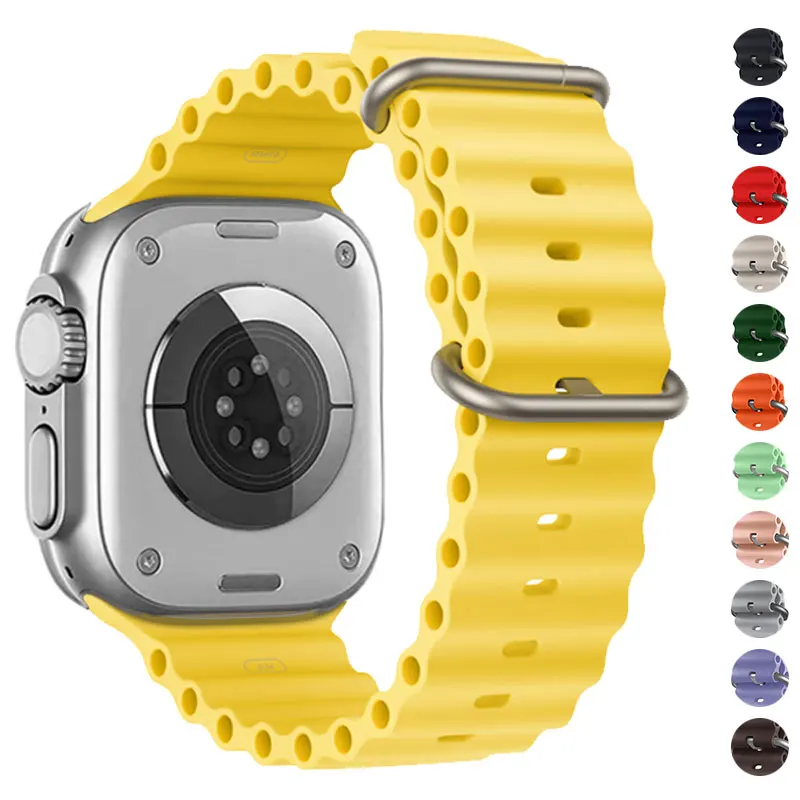 Силиконовый ремешок Ocean для Apple Watch, женский браслет 40 мм 38 мм 49 мм 45 мм 44 мм 41 мм 42 мм, iWatch Ultra 8 7 6 5 4 3 SE
Силиконовый ремешок Ocean для Apple Watch, женский браслет 40 мм 38 мм 49 мм 45 мм 44 мм 41 мм 42 мм, iWatch Ultra 8 7 6 5 4 3 SE