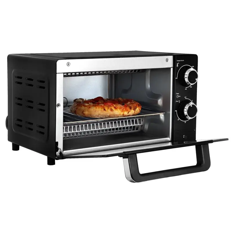 4 Slice Toaster Oven 1000W Convection Oven Compact Baking Toasting Rack Black
4 Slice Toaster Oven 1000W Convection Oven Compact Baking Toasting Rack Black