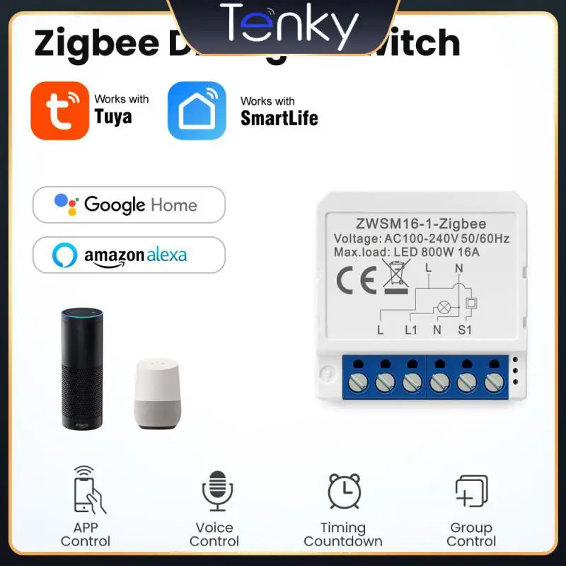 Умный выключатель Zigbee, двойной выключатель с голосовым управлением, 16 А, 2/3/5 шт.
Умный выключатель Zigbee, двойной выключатель с голосовым управлением, 16 А, 2/3/5 шт.
