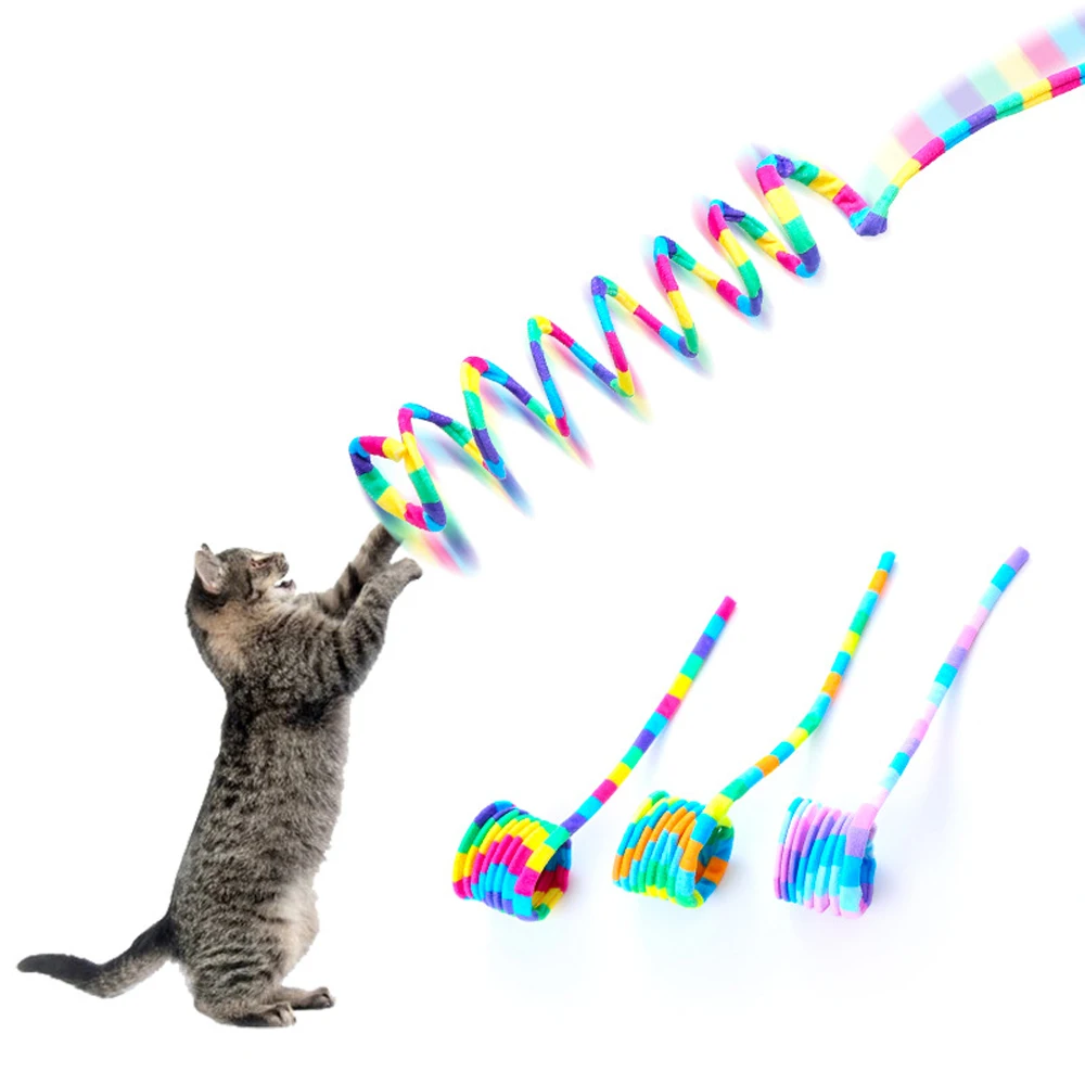 Pet Supplies Cat Supplies Funny Toy Rainbow Striped Retractable Spring Catnip Teaser Stick Cat Interactive Plush Toy Kitten Play
Pet Supplies Cat Supplies Funny Toy Rainbow Striped Retractable Spring Catnip Teaser Stick Cat Interactive Plush Toy Kitten Play