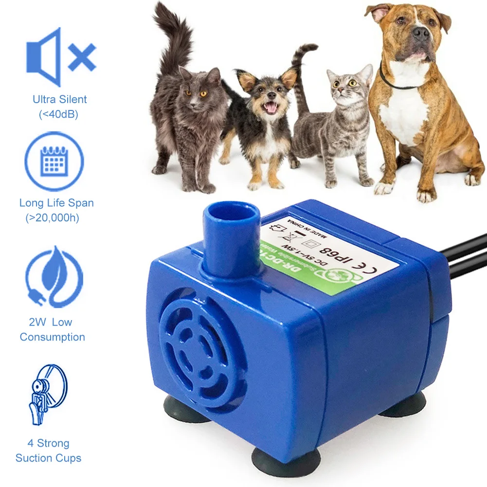 NEW Water Pump LED Light Pet Cat Water Fountain Motor Accessories Replacement for Cat Flowers Drinking Bowl Water Dispenser
NEW Water Pump LED Light Pet Cat Water Fountain Motor Accessories Replacement for Cat Flowers Drinking Bowl Water Dispenser