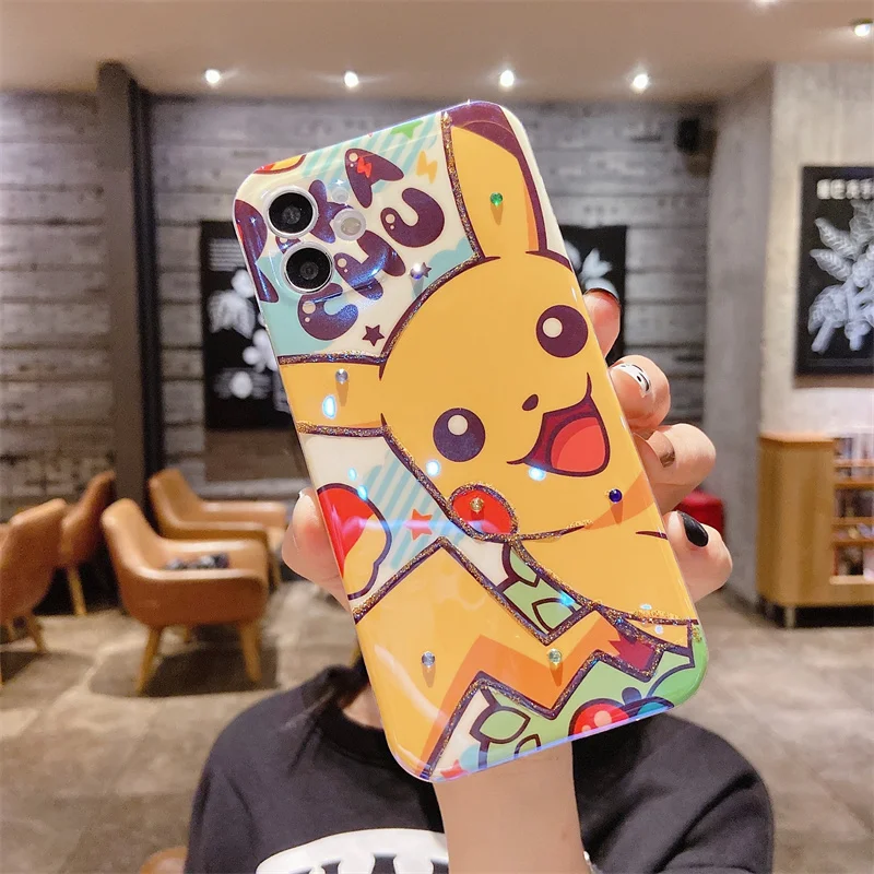 Cartoon Pikachu Anime Phone Case Cartoon Pokemon Silica Gel Iphone12 13 Protective Case Anti-Drop Waterproof Fashion Cases Girls
Cartoon Pikachu Anime Phone Case Cartoon Pokemon Silica Gel Iphone12 13 Protective Case Anti-Drop Waterproof Fashion Cases Girls