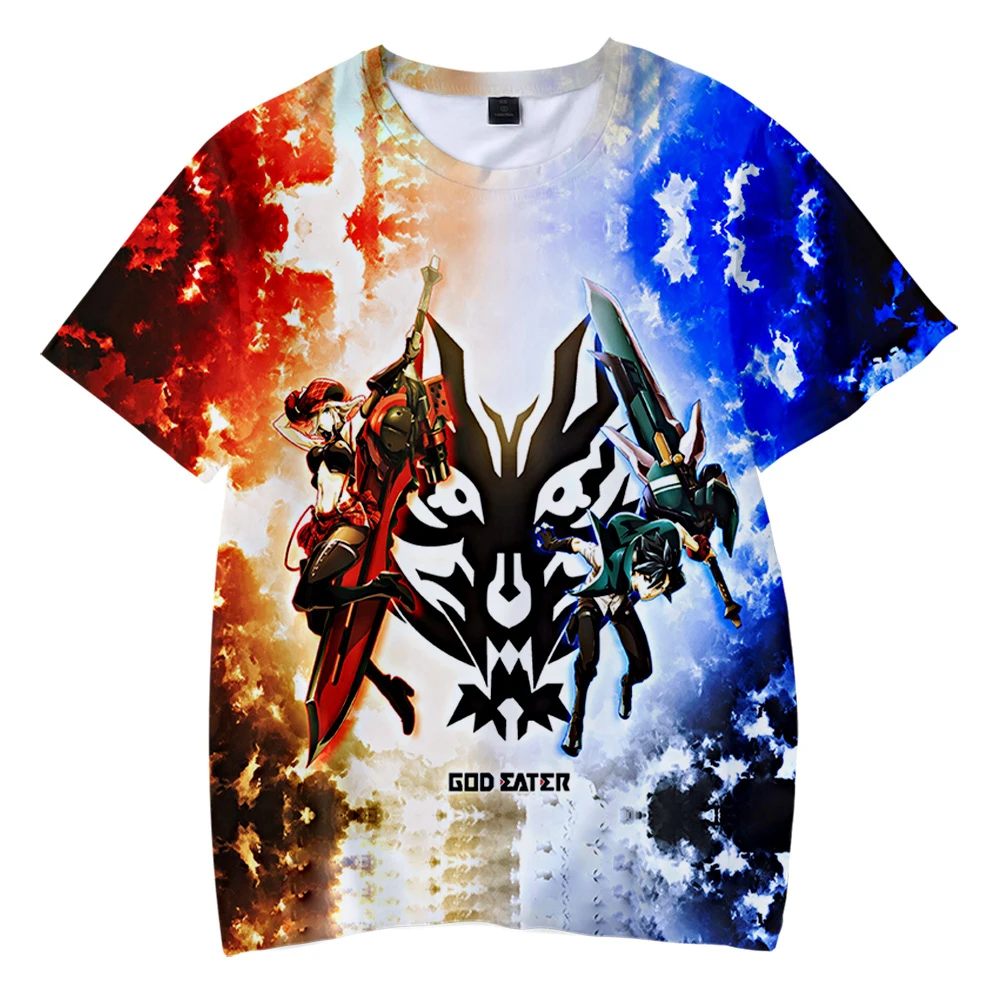 God Eater Anime Tshirt Unisex Crewneck Short Sleeve Women Men's Tshirts Harajuku Streetwear Japanese Manga 3D Clothes Plus Size
God Eater Anime Tshirt Unisex Crewneck Short Sleeve Women Men's Tshirts Harajuku Streetwear Japanese Manga 3D Clothes Plus Size