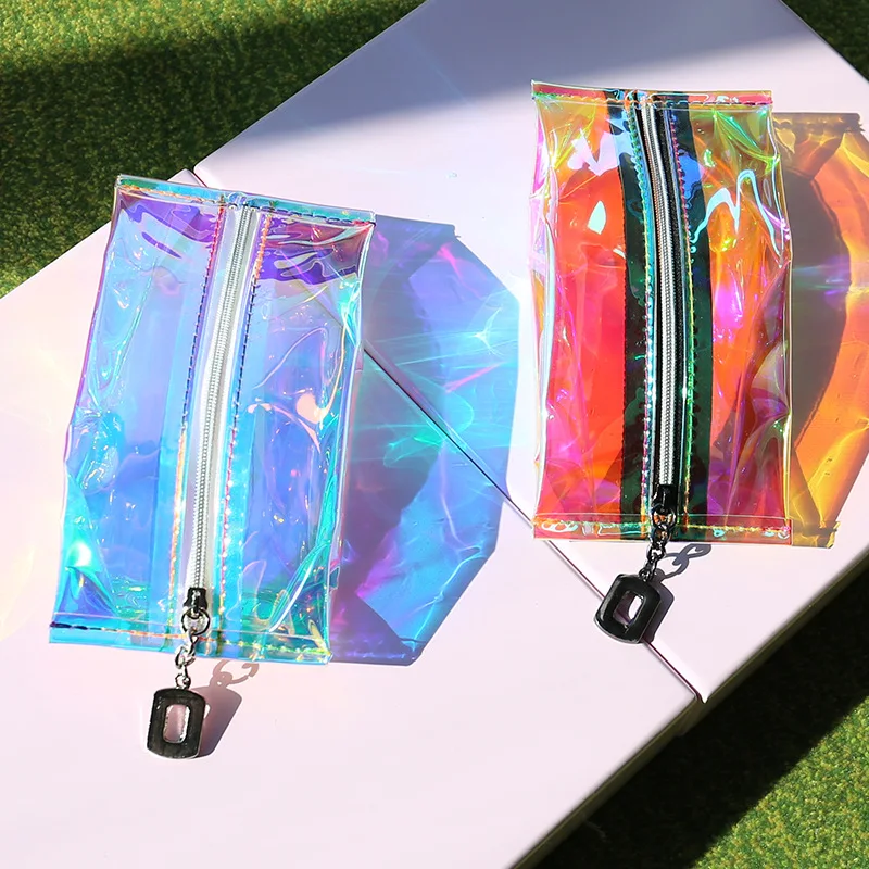 Fashion Waterproof Portable Makeup Brushes Laser Transparent Travel Bag Organizer Cosmetic Storage Gift Bag Free Shipping
Fashion Waterproof Portable Makeup Brushes Laser Transparent Travel Bag Organizer Cosmetic Storage Gift Bag Free Shipping