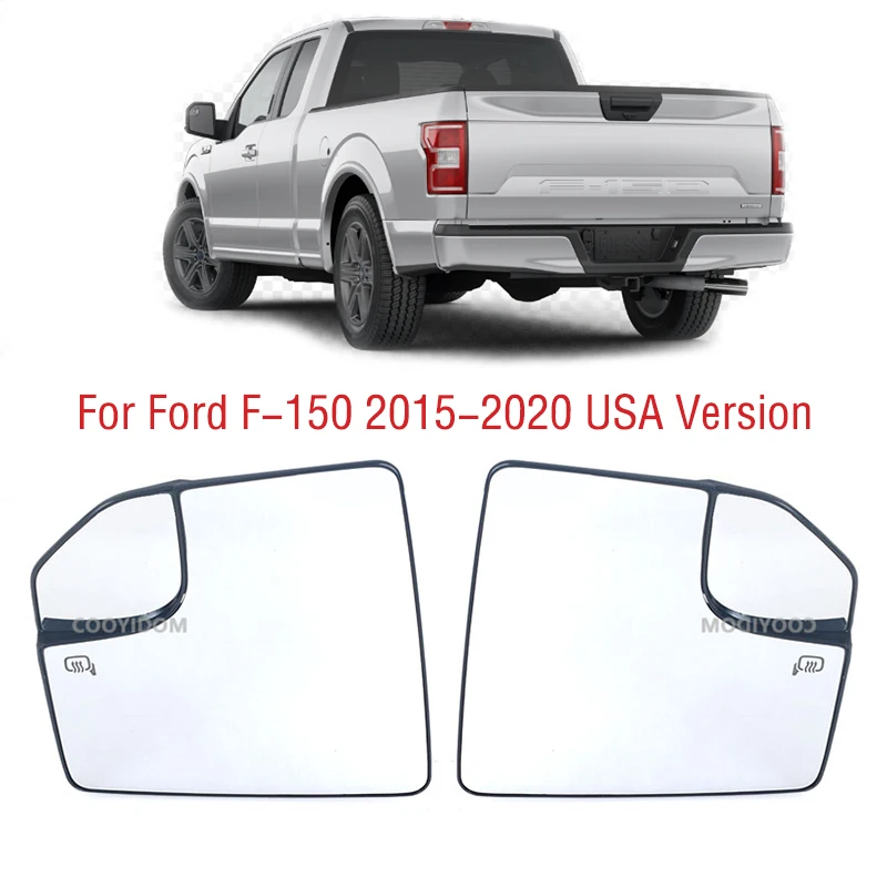 

Для Ford F-150 F150 2015 2016 2017 2018 2019 2020 США Версия автомобильное внешнее крыло двери боковое зеркало заднего вида стекло с подогревом