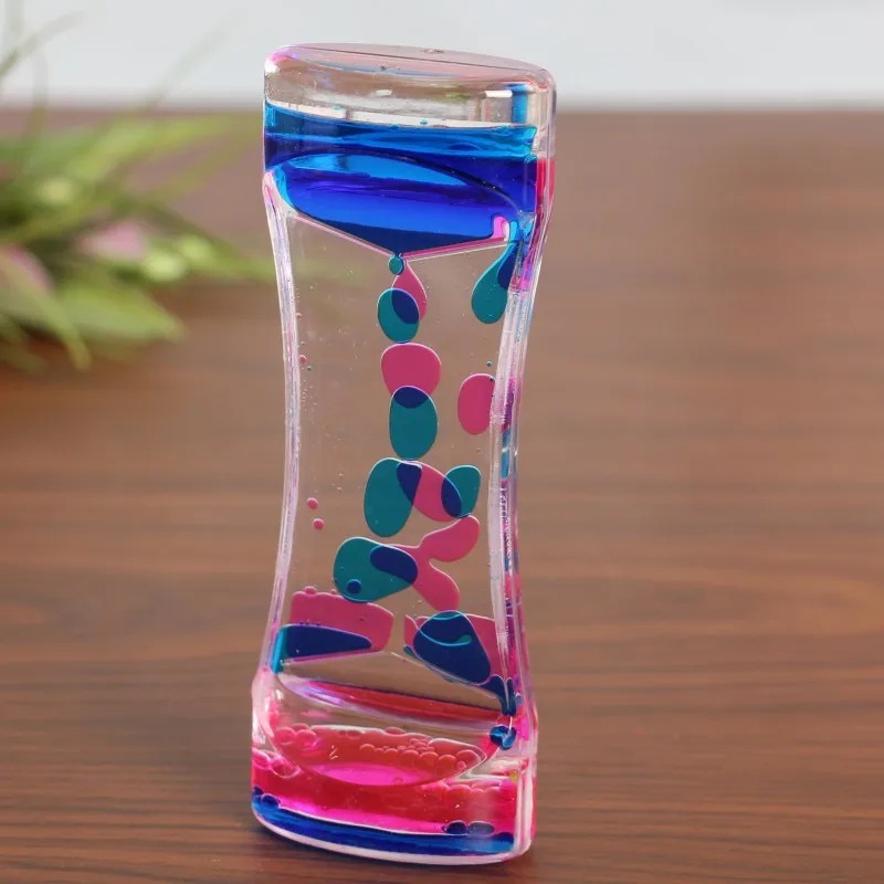 Double Color Oil Sand Hourglasses Acrylic Floating Liquid Hourglass Visual Movement Bubble Timer Desktop Sand Clock Home Decor
Double Color Oil Sand Hourglasses Acrylic Floating Liquid Hourglass Visual Movement Bubble Timer Desktop Sand Clock Home Decor