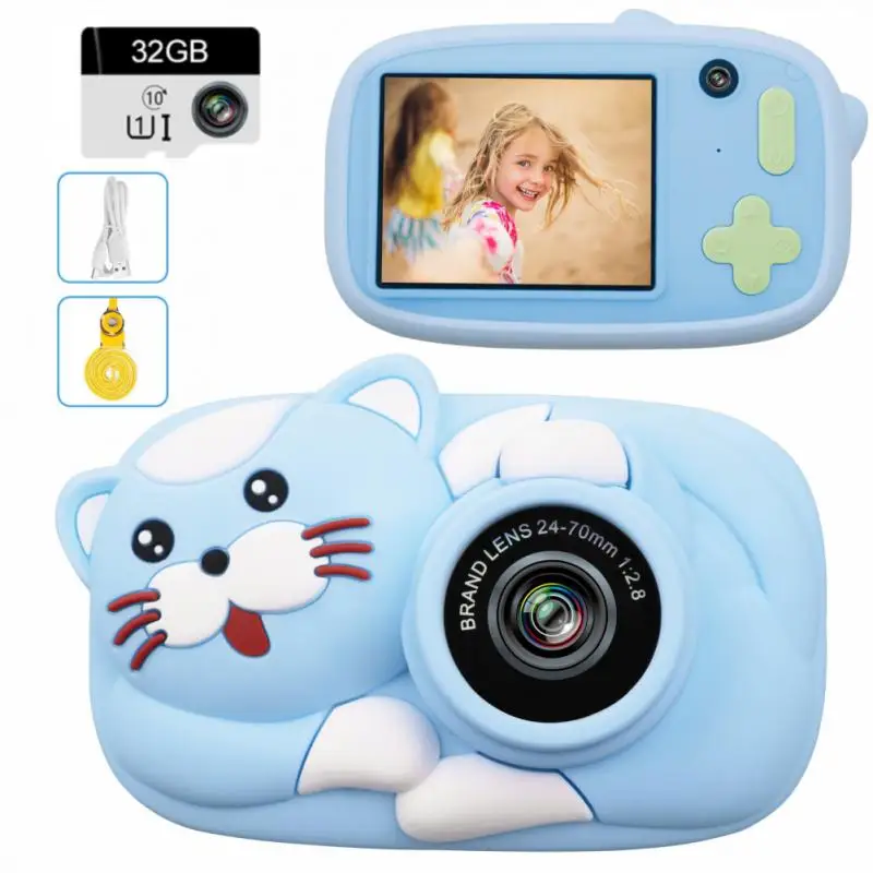Mini Cartoon Cute Camera Kids Camera Mini Educational Toy Photography Toy Hd 1080p Hd Screen Slr Camera Birthday Gifts Cartoon
Mini Cartoon Cute Camera Kids Camera Mini Educational Toy Photography Toy Hd 1080p Hd Screen Slr Camera Birthday Gifts Cartoon