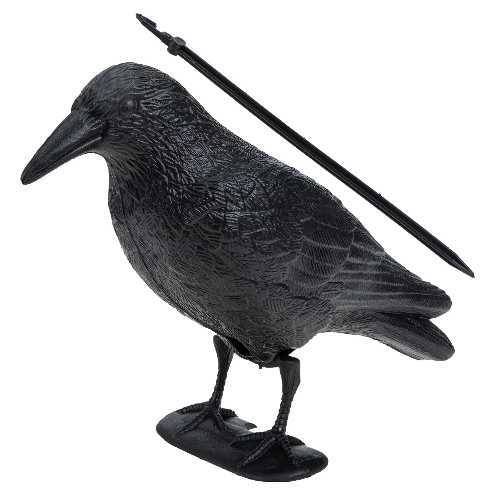 Crow Hunting Bird Figurine Decoy Garden Black Crows Realistic Fake Statue Size Life Halloween Artificial Feathered Crow Props
Crow Hunting Bird Figurine Decoy Garden Black Crows Realistic Fake Statue Size Life Halloween Artificial Feathered Crow Props