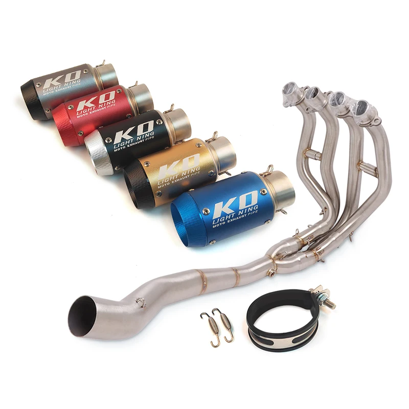 Exhaust System For Kawasaki Ninja ZX25R Slip On 51mm Motorcycle Escape Silencer Mid Middle Link Header Pipe Stainless Steel
Exhaust System For Kawasaki Ninja ZX25R Slip On 51mm Motorcycle Escape Silencer Mid Middle Link Header Pipe Stainless Steel