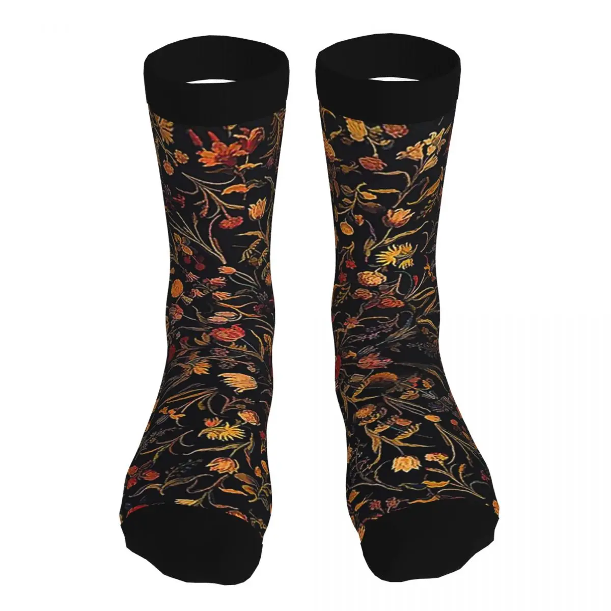 Midnight Floral Flowers Thick Contrast Color Socks Men's 5% Spandex Novelty Socks Winter Gift Idea
Midnight Floral Flowers Thick Contrast Color Socks Men's 5% Spandex Novelty Socks Winter Gift Idea