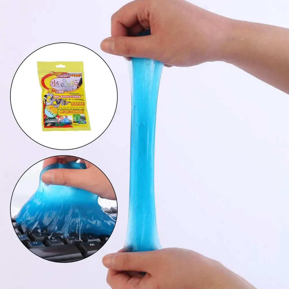Cleaning Gel Slimy Strong Dust Absorption Eco-friendly Putty Cleaning Keyboard Cleaner for Air Outlet 
Cleaning Gel Slimy Strong Dust Absorption Eco-friendly Putty Cleaning Keyboard Cleaner for Air Outlet