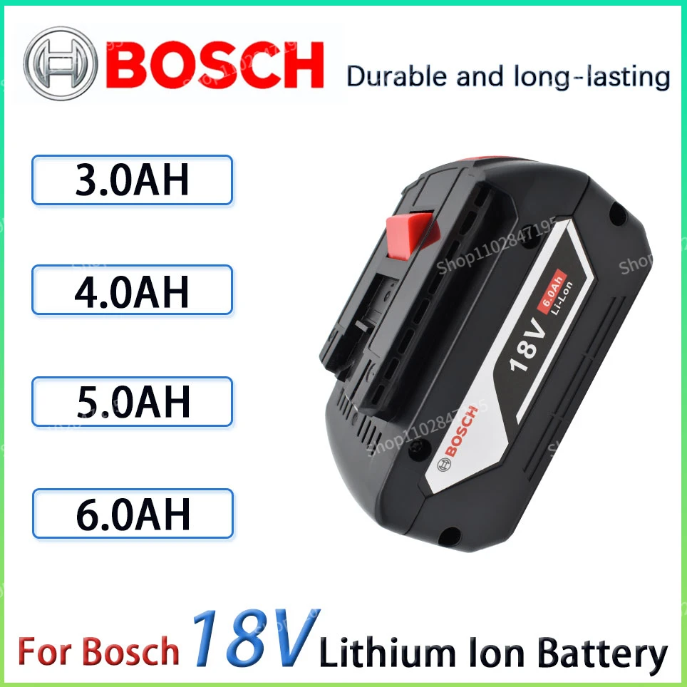 Suitable for Bosch 18V Lithium Battery Bosch 14.4V Charger Wrench Impact Drill Hammer Tool 6.0AH 5.0AH 4.0AH 3.0AH
Suitable for Bosch 18V Lithium Battery Bosch 14.4V Charger Wrench Impact Drill Hammer Tool 6.0AH 5.0AH 4.0AH 3.0AH