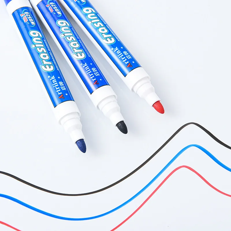 Whiteboard Pen Erasable Marking Office Teaching Advertisement No Mark Large Head Water-Based Paintboard
Whiteboard Pen Erasable Marking Office Teaching Advertisement No Mark Large Head Water-Based Paintboard