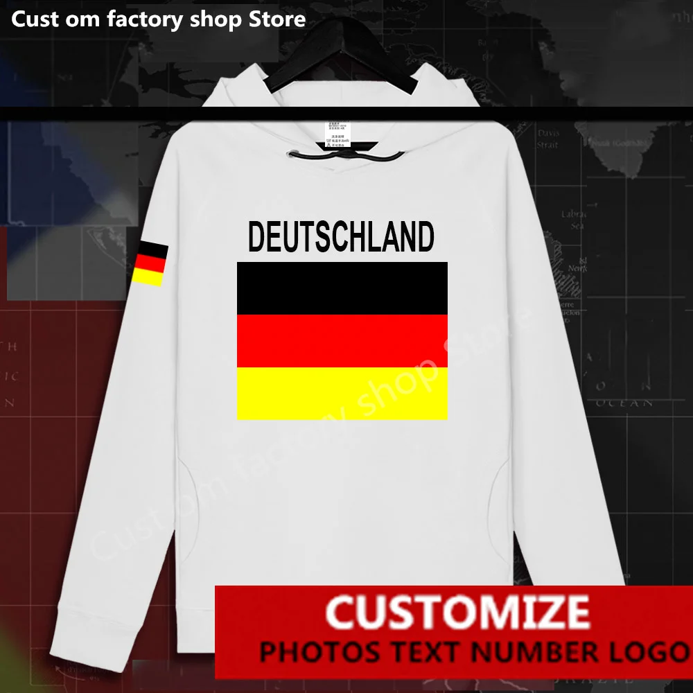 Germany Deutschland German DE Hoodie Custom Jersey Fans DIY Name Men Women High Street Fashion Hip Hop Loose Casual Hoodies
Germany Deutschland German DE Hoodie Custom Jersey Fans DIY Name Men Women High Street Fashion Hip Hop Loose Casual Hoodies