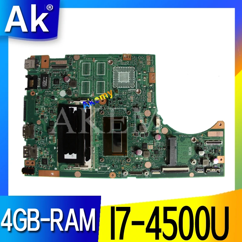 Новая материнская плата Akemy TP500LN TP500LA GM для ноутбука Asus TP500LA TP500LD TP500L оригинальная материнская плата 4GB-RAM I7-4500U LVDS/EDP
Новая материнская плата Akemy TP500LN TP500LA GM для ноутбука Asus TP500LA TP500LD TP500L оригинальная материнская плата 4GB-RAM I7-4500U LVDS/EDP