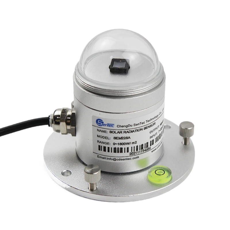 SENTEC SEM228A Rs232 датчик солнечного излучения, Пиранометр, УФ-датчик для метеостанции
SENTEC SEM228A Rs232 датчик солнечного излучения, Пиранометр, УФ-датчик для метеостанции