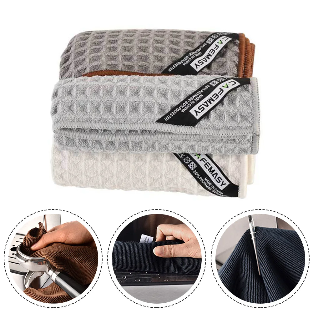 3/4pcs Coffee Machine Cleaning Cloths Bar Towels High Fiber Absorbent Coffee Appliances Brand New High Quality
3/4pcs Coffee Machine Cleaning Cloths Bar Towels High Fiber Absorbent Coffee Appliances Brand New High Quality