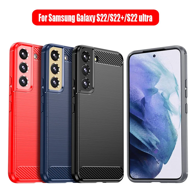 Case For Samsung Galaxy S22 S22+ S22 Ultra, Phone Cover for Samsung Galaxy S22 Ultra, TPU Silicone Soft Case Black Blue Red
Case For Samsung Galaxy S22 S22+ S22 Ultra, Phone Cover for Samsung Galaxy S22 Ultra, TPU Silicone Soft Case Black Blue Red