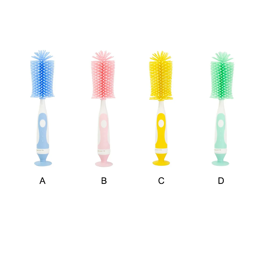 Baby Bottle Brush Soft Nipple Pacifier Glass Washing Rotation Detachable Reusable Household Cleaning Accessories Green
Baby Bottle Brush Soft Nipple Pacifier Glass Washing Rotation Detachable Reusable Household Cleaning Accessories Green