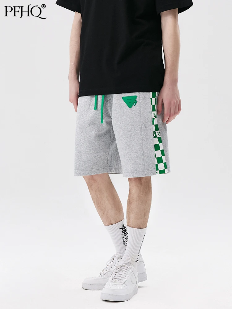 PFHQ Daily Wear Checkerboard Panelled Decorated Men's Casual Shorts 2022 New Solid Color Loose Versatile Cool Summer Clothes
PFHQ Daily Wear Checkerboard Panelled Decorated Men's Casual Shorts 2022 New Solid Color Loose Versatile Cool Summer Clothes