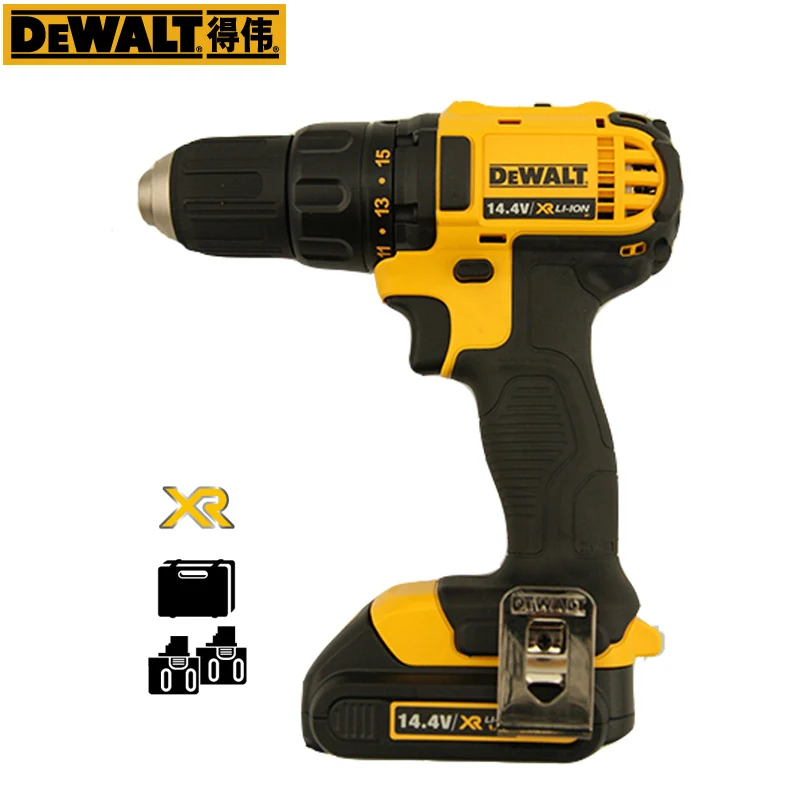 DEWALT Electric Drill Driver DCD734 Cordless Electric Screwdriver 14.4V Rechargeable Lithium Battery LED Light Power Tool
DEWALT Electric Drill Driver DCD734 Cordless Electric Screwdriver 14.4V Rechargeable Lithium Battery LED Light Power Tool