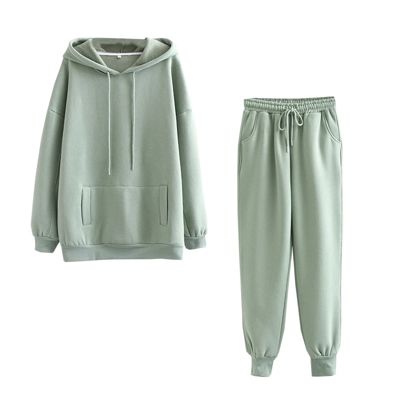 2022 Autumn Winter Women tracksuit thick fleece 100% cotton suit 2 pieces sets hoodies sweatshirt and pants suits 6L17
2022 Autumn Winter Women tracksuit thick fleece 100% cotton suit 2 pieces sets hoodies sweatshirt and pants suits 6L17