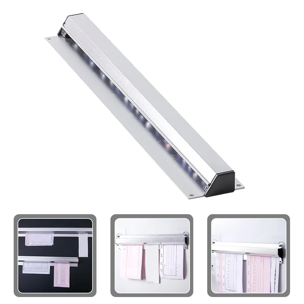 Document Storage Folder Kitchen Slide Check Rail Note Clip Holder Desk Receipt Aluminum Alloy Rack
Document Storage Folder Kitchen Slide Check Rail Note Clip Holder Desk Receipt Aluminum Alloy Rack