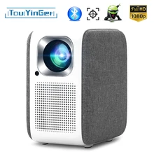 2023 NEW 1080p mini Android Projector for Home Theater LED Portable Proyector Full HD Beamer Smart TV WIFI Home Cinema