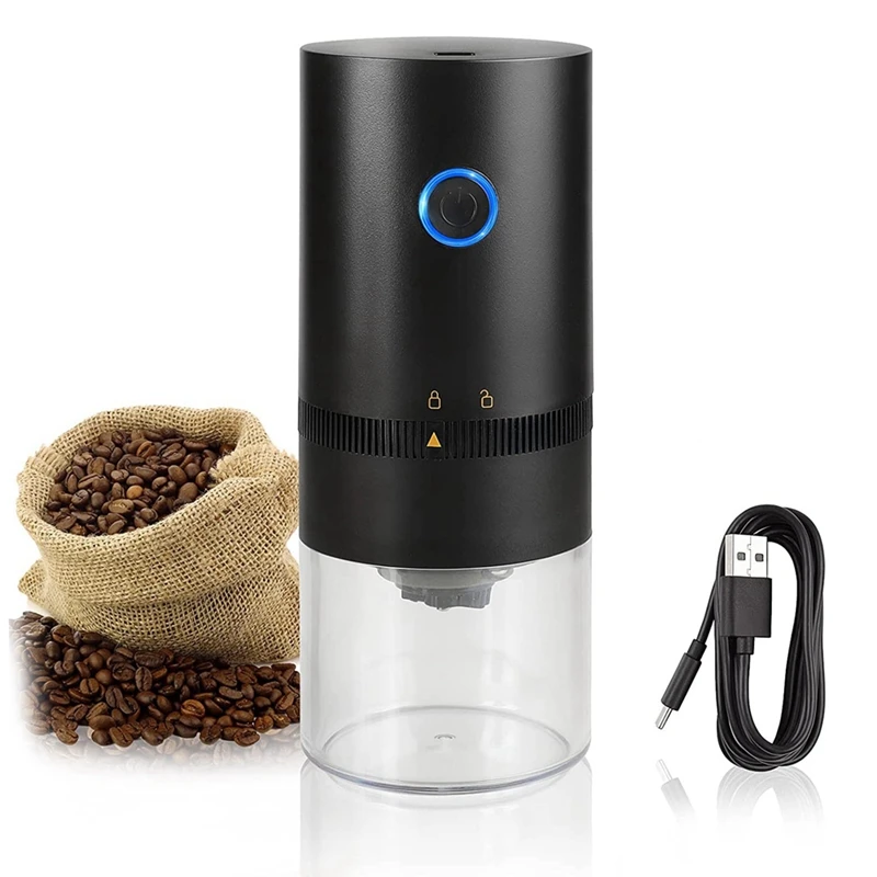 Coffee Grinder TYPE-C USB Charge Ceramic Grinding Core Coffee Beans Mill Grinder New Upgrade Portable Electric
Coffee Grinder TYPE-C USB Charge Ceramic Grinding Core Coffee Beans Mill Grinder New Upgrade Portable Electric