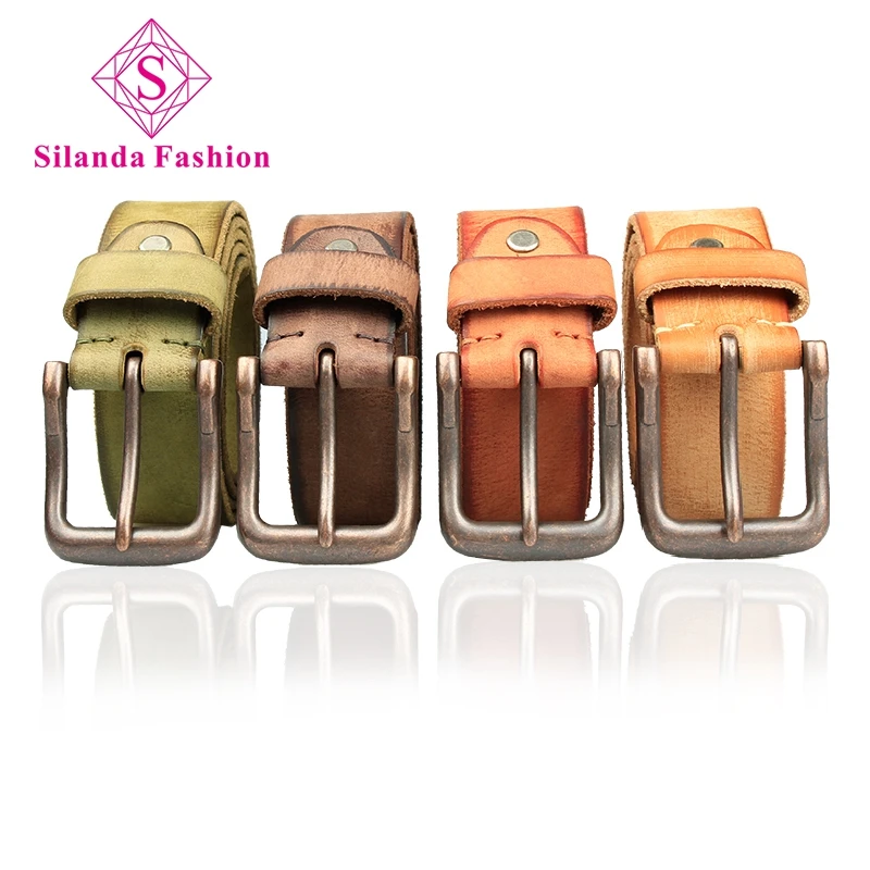 Silanda Fashion New Men's Washed Matte First Layer Cowhide Alloy Pin Buckle Belts Simple Boy's Genuine Leather Casual Waist Band
Silanda Fashion New Men's Washed Matte First Layer Cowhide Alloy Pin Buckle Belts Simple Boy's Genuine Leather Casual Waist Band
