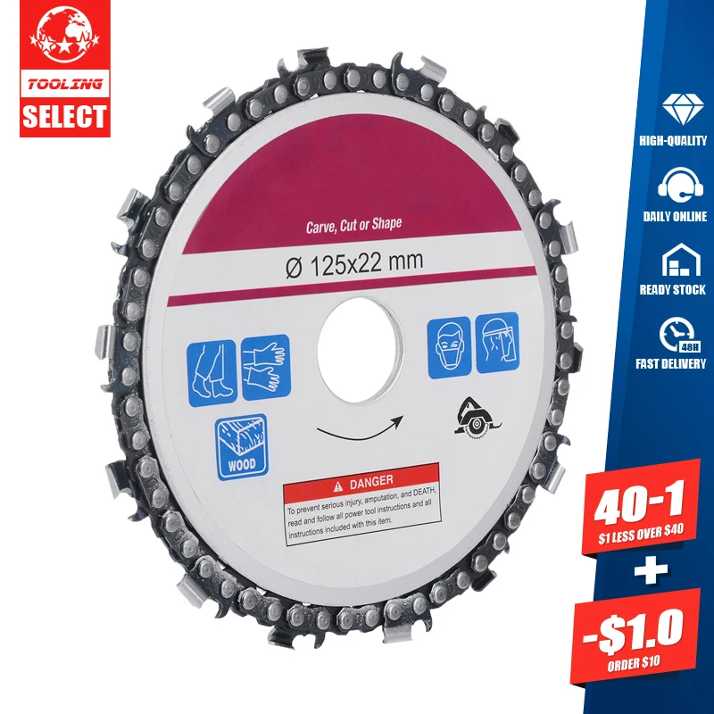 Диск для цепной пилы диаметром 14 зубьев, 5 дюймов, 22 мм
Диск для цепной пилы диаметром 14 зубьев, 5 дюймов, 22 мм