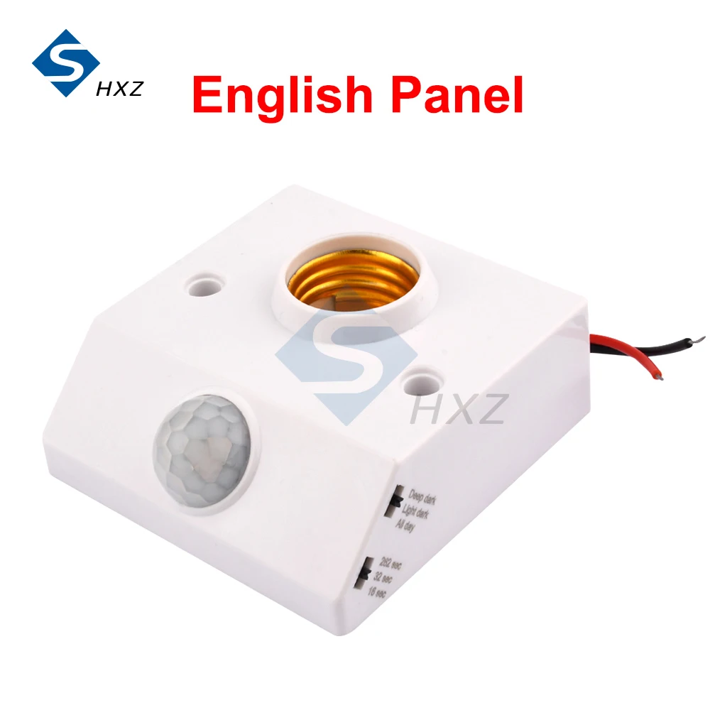 E27 Держатель лампы с датчиком движения PIR, автоматическое включение/выключение переменного тока 110–240 В, ИК-обнаружение для светодиодных ламп, настенная розетка, энергосбережение
E27 Держатель лампы с датчиком движения PIR, автоматическое включение/выключение переменного тока 110–240 В, ИК-обнаружение для светодиодных ламп, настенная розетка, энергосбережение