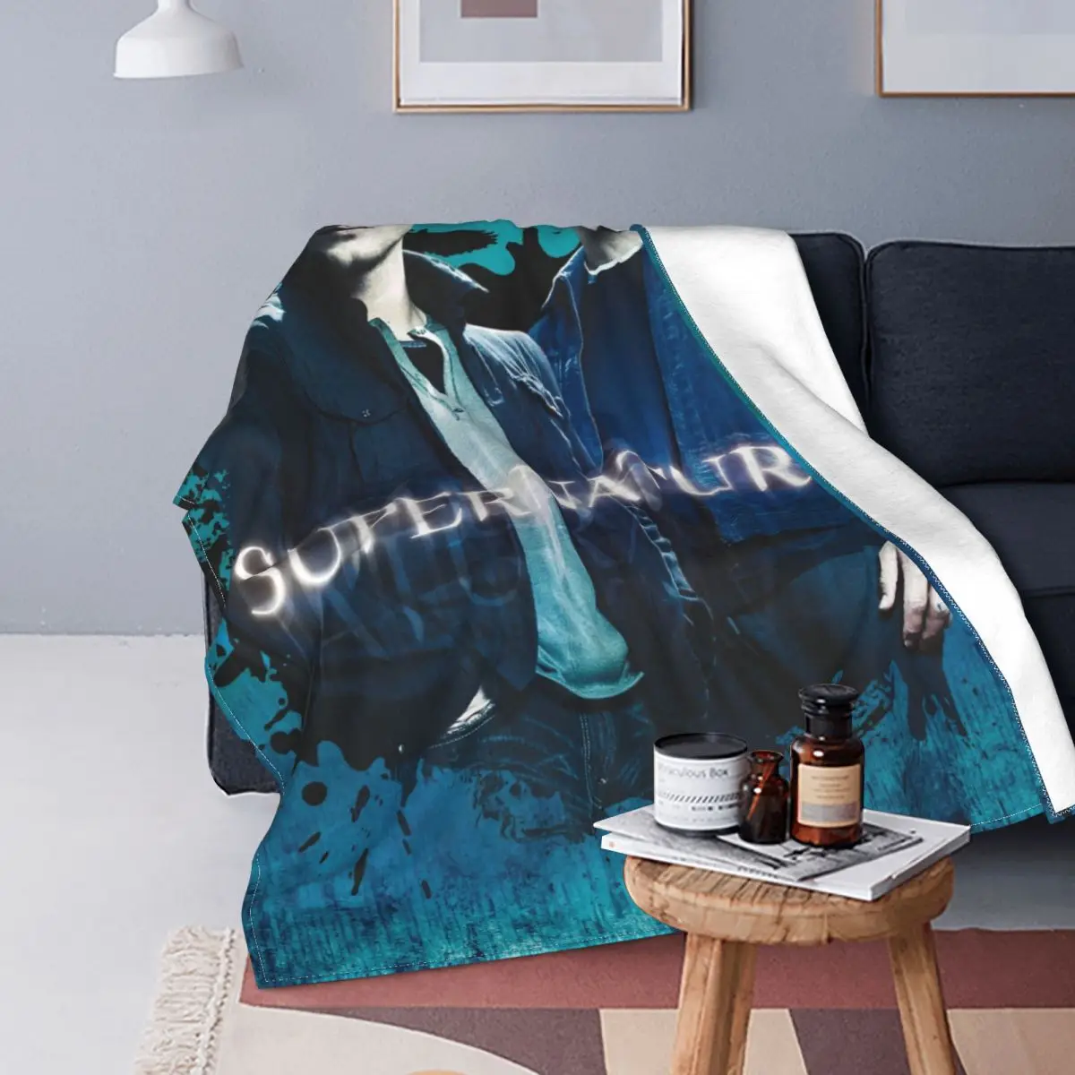 Supernatural Movie Blankets the Boys Are Back in Town Sam Dean Flannel Awesome Warm Throw Blanket for Home Restaurant Winter
Supernatural Movie Blankets the Boys Are Back in Town Sam Dean Flannel Awesome Warm Throw Blanket for Home Restaurant Winter
