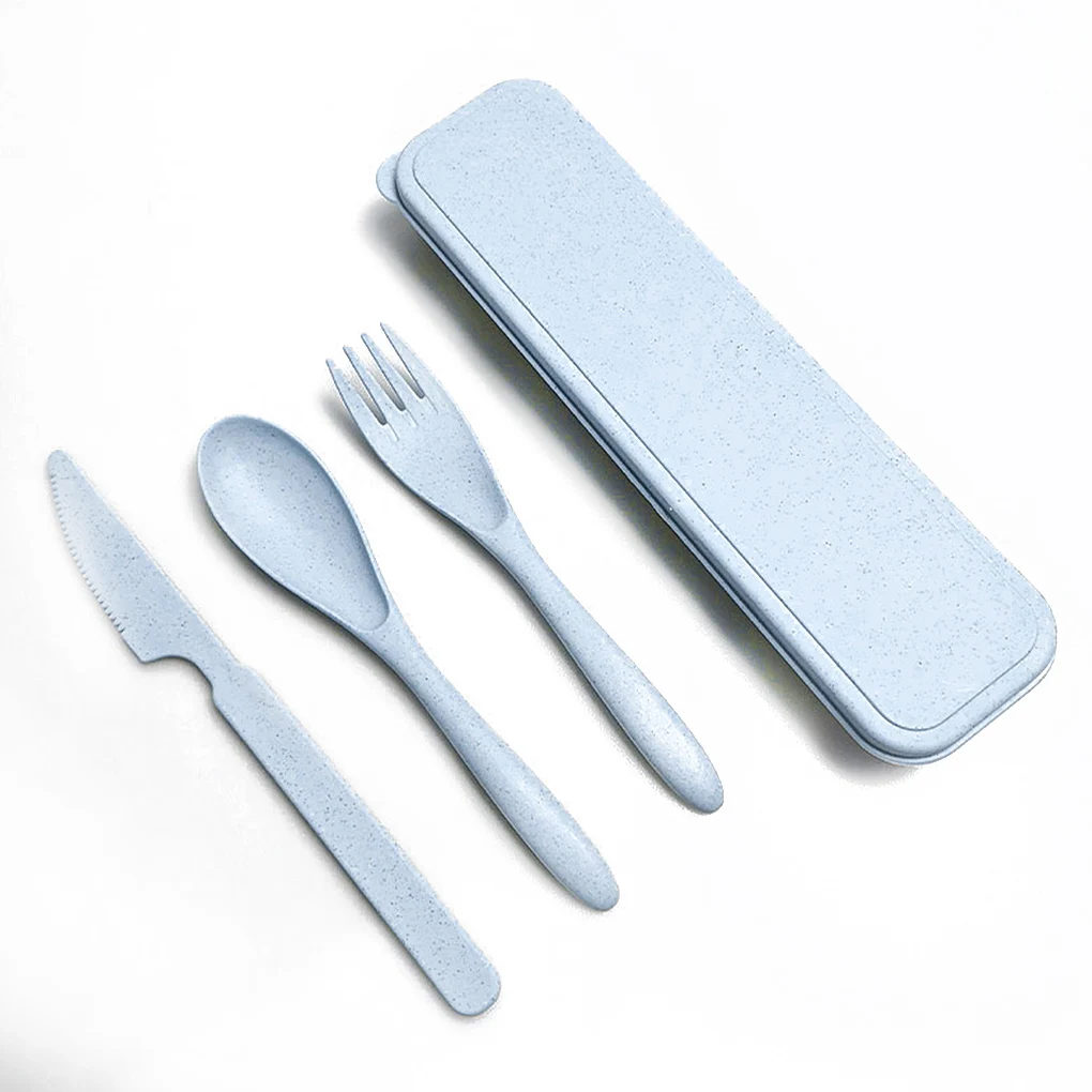 Outdoor Travel Wheat Straw Tableware Set Portable Flatware Kit Indoor Holiday Dinnerware with Storage Case
Outdoor Travel Wheat Straw Tableware Set Portable Flatware Kit Indoor Holiday Dinnerware with Storage Case