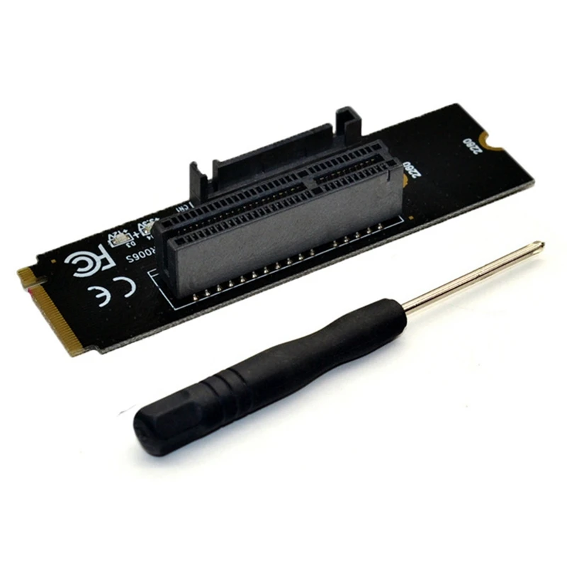 M.2 (NGFF) SSD To PCI-E Express 4X Adapter M.2 Key M Riser Card M.2 NGFF Riser Card For Bitcoin Miner Mining
M.2 (NGFF) SSD To PCI-E Express 4X Adapter M.2 Key M Riser Card M.2 NGFF Riser Card For Bitcoin Miner Mining