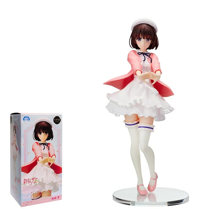 24cm Anime Saenai Kanojo no Sodatekata Blessing Flowers Megumi Kato Original Action Figure Color Box Decoration Collection
24cm Anime Saenai Kanojo no Sodatekata Blessing Flowers Megumi Kato Original Action Figure Color Box Decoration Collection