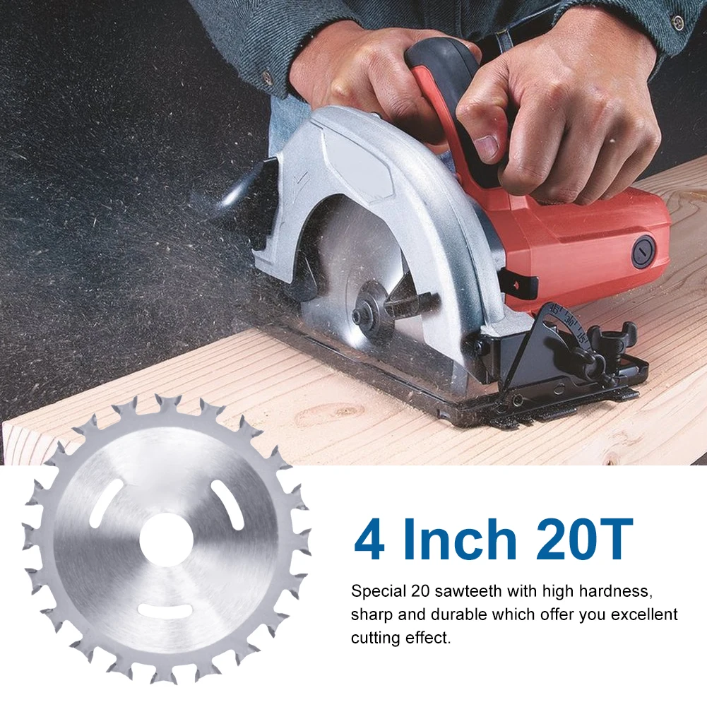 4 Inch 20T Double Side Saw Blade 110mm Alloy Circular Wood Cutting Disc For Wood Plastic PVC Woodworking Cutting Blade
4 Inch 20T Double Side Saw Blade 110mm Alloy Circular Wood Cutting Disc For Wood Plastic PVC Woodworking Cutting Blade
