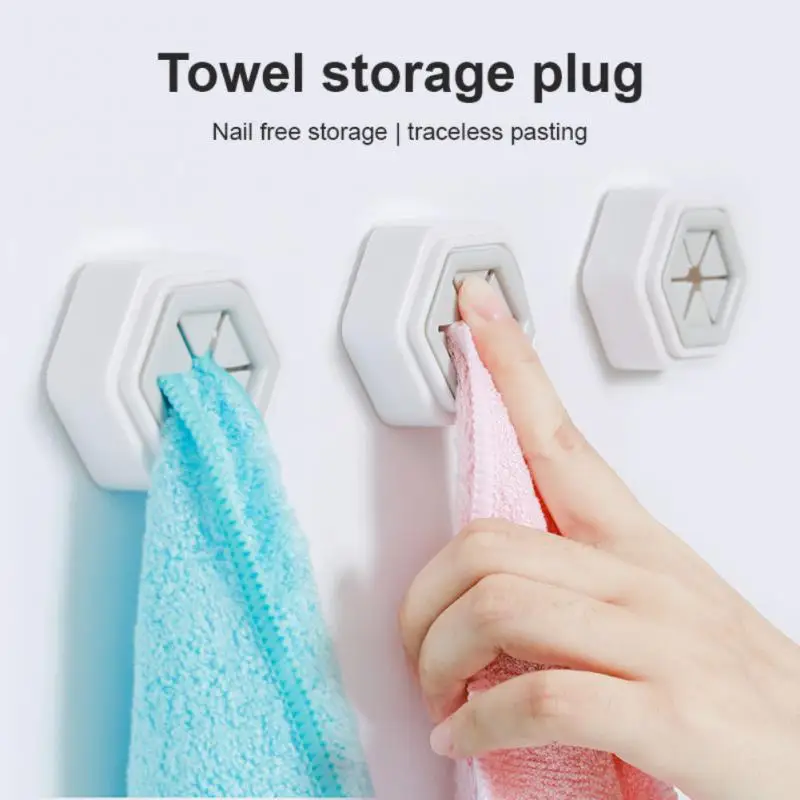 Hole free towel storage buckle rag plug viscose hook hole kitchen toilet towel plug shelf Towel Racks 
Hole free towel storage buckle rag plug viscose hook hole kitchen toilet towel plug shelf Towel Racks
