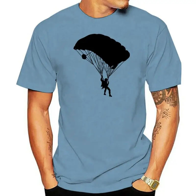 Men's T Shirts Parachute Jumping Tee Shirts Jumper Silhouettes Skydiver Parachutist Mens T-Shirts Youth 100% Cotton Men Vintage
Men's T Shirts Parachute Jumping Tee Shirts Jumper Silhouettes Skydiver Parachutist Mens T-Shirts Youth 100% Cotton Men Vintage