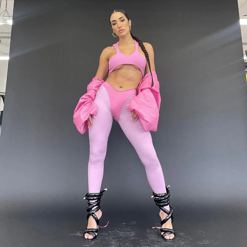 Yoga Pants Women New Yoga Leggings splicing Lift Hip High Waist Leggings Gym Pants Women beach lineup daily Fashion wild 
Yoga Pants Women New Yoga Leggings splicing Lift Hip High Waist Leggings Gym Pants Women beach lineup daily Fashion wild