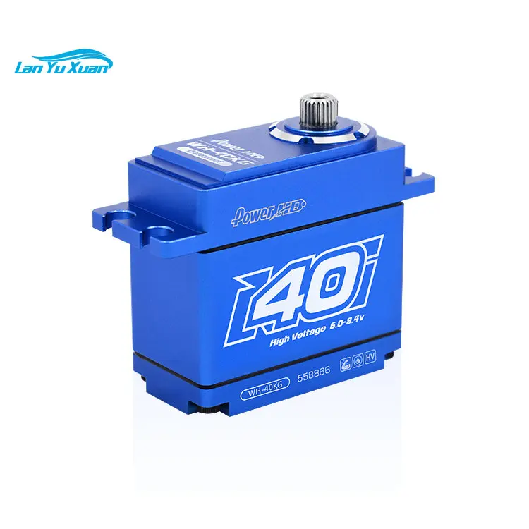 PowerHD WH20/30/40KG metal waterproof high-pressure high torque steering gear compatible with TRX4 KM5 climbing car
PowerHD WH20/30/40KG metal waterproof high-pressure high torque steering gear compatible with TRX4 KM5 climbing car