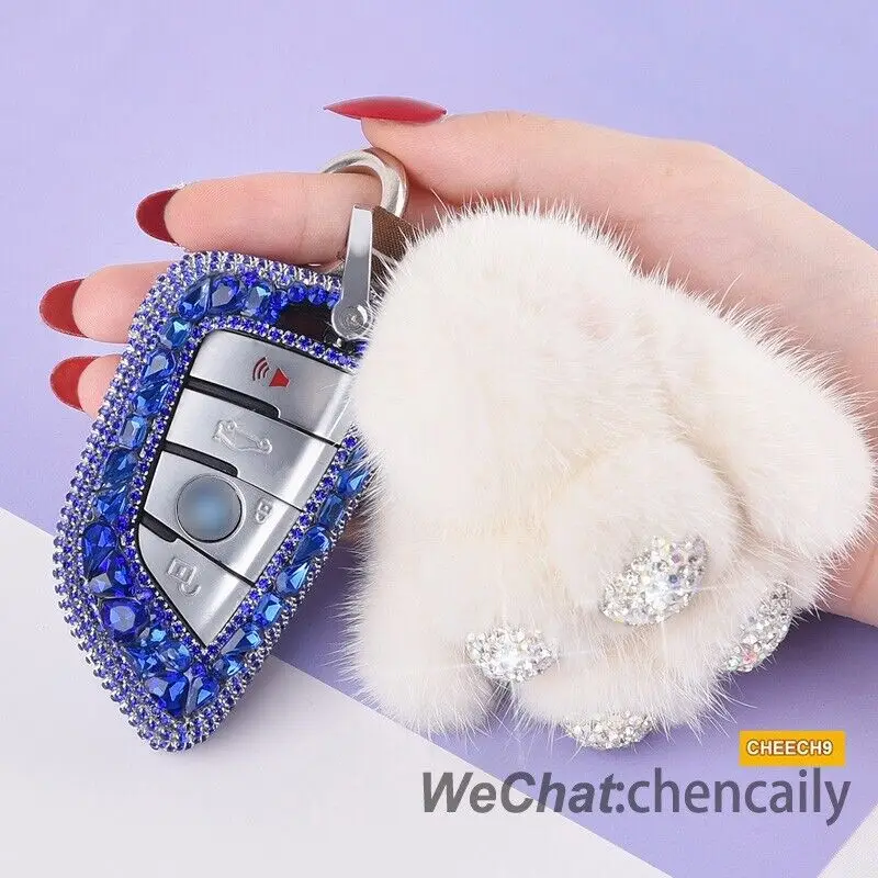 Diamond Crystal Car Key Case Cover Holder Keychain For BMW X1 X2 X3 1 Series 530
Diamond Crystal Car Key Case Cover Holder Keychain For BMW X1 X2 X3 1 Series 530