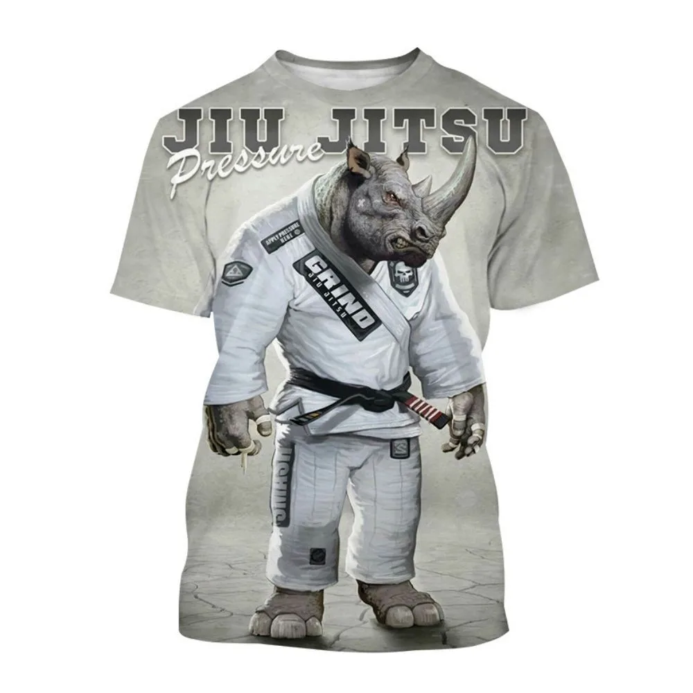 Summer T Shirt For Men Brazil Jujitsu Enthusiast Wrestle Clothing 3D Animal Graphic Oversized Tee Casual O-neck Short Sleeve Top
Summer T Shirt For Men Brazil Jujitsu Enthusiast Wrestle Clothing 3D Animal Graphic Oversized Tee Casual O-neck Short Sleeve Top