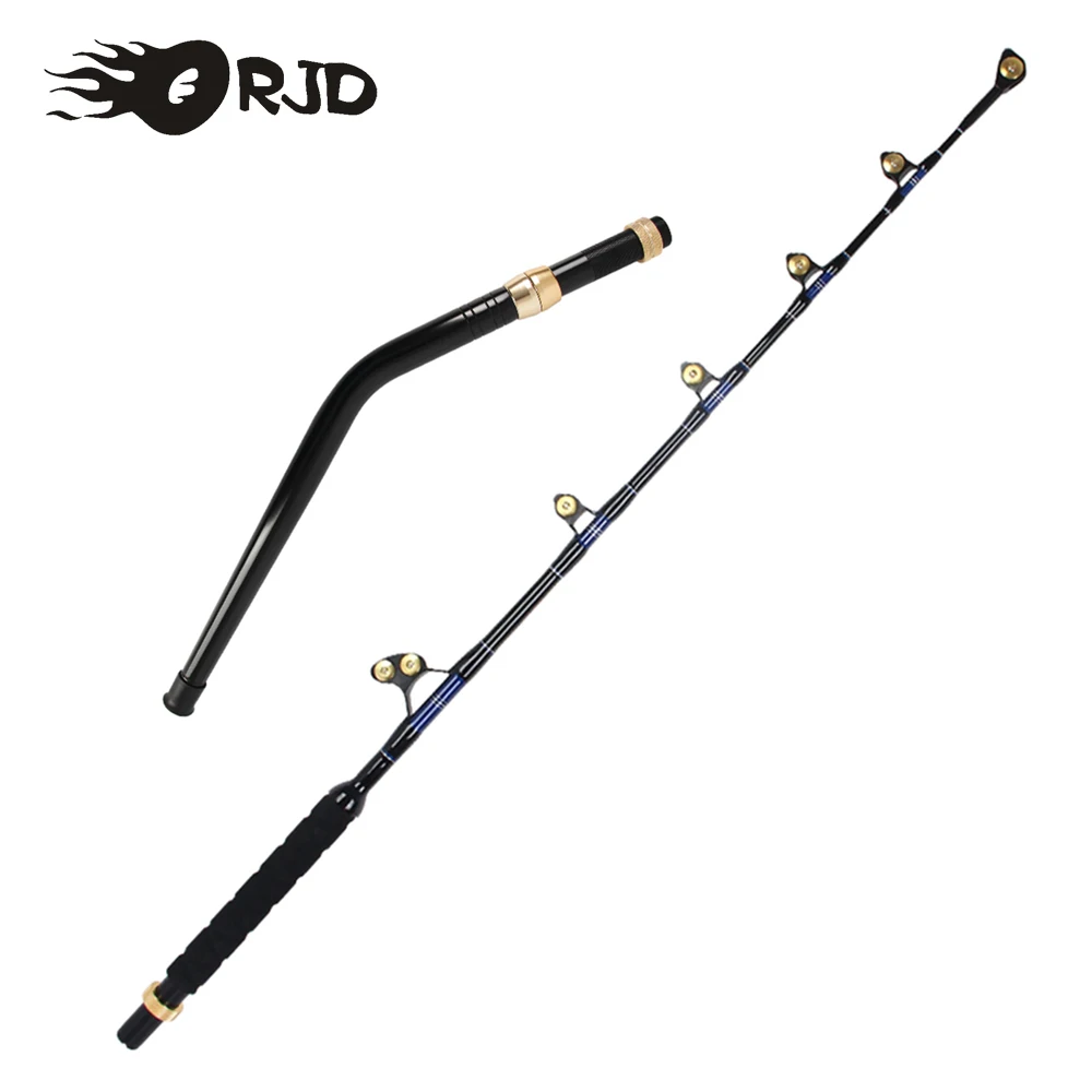 ORJD Sea Boat Fishing Rod Trolling Rod With Handle 80-130lbs 5+1 Guides Big Game Rod Heavy Trolling Rod Slow Jigging Rod
ORJD Sea Boat Fishing Rod Trolling Rod With Handle 80-130lbs 5+1 Guides Big Game Rod Heavy Trolling Rod Slow Jigging Rod