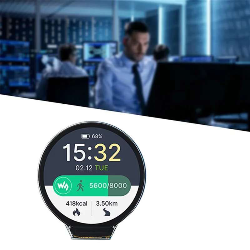 Waveshare for RaspberryPi RP2040 Microcontroller Development Board with 1.28 Inch 65K IPS Circular LCD+Sensor MicroPython
Waveshare for RaspberryPi RP2040 Microcontroller Development Board with 1.28 Inch 65K IPS Circular LCD+Sensor MicroPython