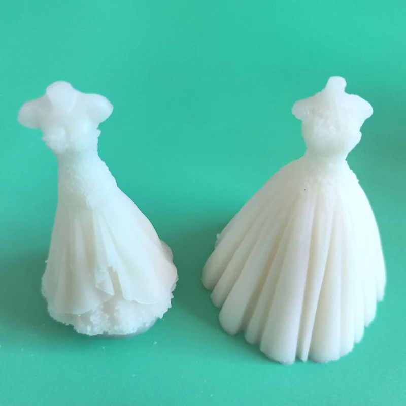 Wedding Dresses Candle Molds for Home Decor Supe Soft Silicone Molds for Scented Candles Making Cute Soap Molds DIY Ornaments
Wedding Dresses Candle Molds for Home Decor Supe Soft Silicone Molds for Scented Candles Making Cute Soap Molds DIY Ornaments
