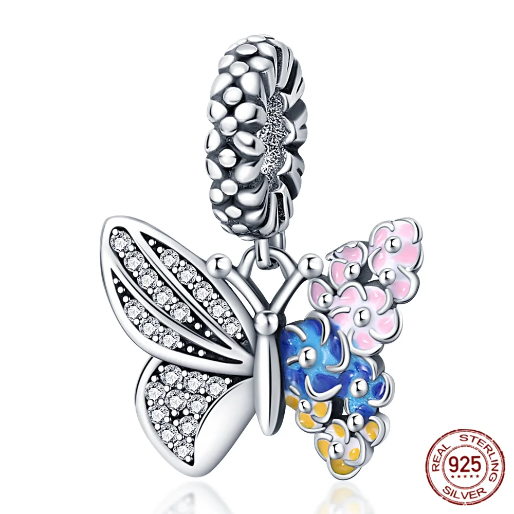 plata charms of ley 925 silver color Colorful Butterflies Charms Bead For Original 925 Pandora Bracelet Bangle Making Woman Gift
plata charms of ley 925 silver color Colorful Butterflies Charms Bead For Original 925 Pandora Bracelet Bangle Making Woman Gift